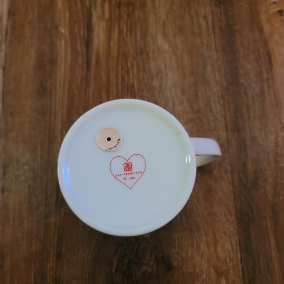 VINTAGE 80s Love San Francisco Mug - Picture 2 of 5